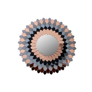 Espejo negro de cristal 100x4x100cm