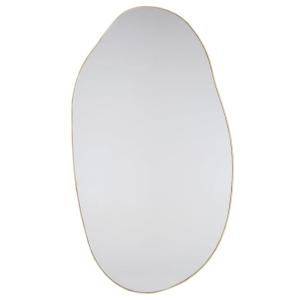 Espejo ovalado beige 76 x 129