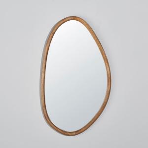 Espejo ovalado de madera de mango 70 x 120