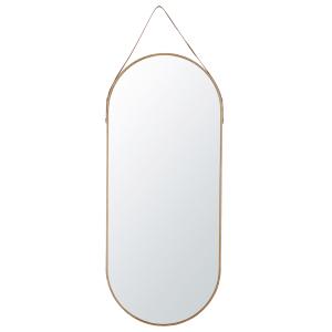 Espejo ovalado de madera de roble 56 x 130