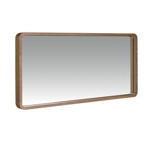 Espejo pared rectangular marco nogal