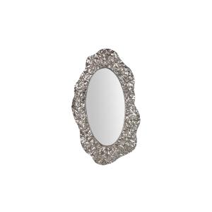 Espejo plateado de cristal 42x3x74cm