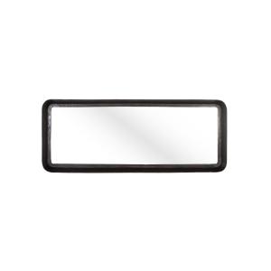 Espejo rectangular con marcos de metal color bronce envejec…