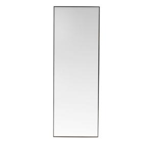 Espejo rectangular de aluminio 193x67cm - negro