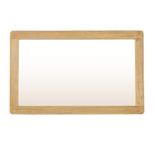 Espejo rectangular de madera de hevea maciza 60x80 cm