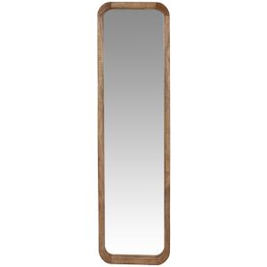 Espejo rectangular de madera de mango 39 x 140