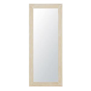 Espejo rectangular de madera de paulonia, 59x145 cm