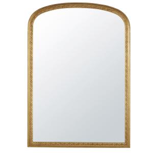Espejo rectangular grande con molduras doradas 120 x 170