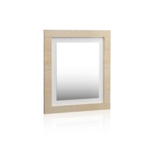Espejo rectangular melamina, cambria, 75 x 90 x 3,5