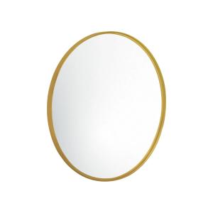 Espejo redondo de metal decorativo de pared, 60cm