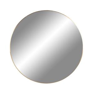 Espejo redondo de metal ø100cm - Latón