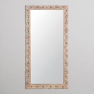 Esspejo de cuerpo entero 90x180 cm  marco de madera de mang…