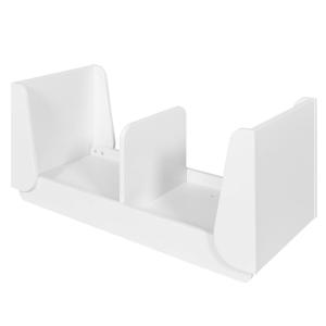 Estante apilable blanco