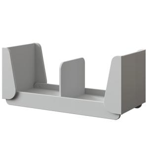 Estante apilable gris