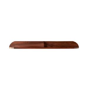 Estantería de cuarto de baño de palisandro macizo 140 cm
