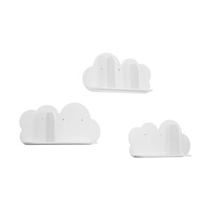 Estantería de pared nube para dormitorio infantill, set de…