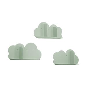 Estantería de pared nube para dormitorio infantill, set de…