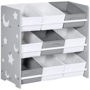 Estantería infantil 63x30x60 cm gris