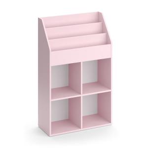 Estantería infantil 72 x 114.2 cm sin cajas plegables, rosa