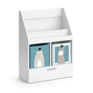 Estantería infantil 72 x 96.2cm con cajón y 2 cajas plegabl…