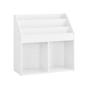 Estantería infantil de 5 estantes blanco 68x30x68cm  minima…