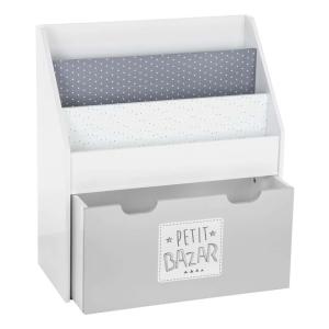 Estantería  infantil de madera en gris 63x30x70