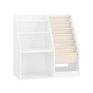 Estantería infantil de tres estantes blanco 80x40x80cm func…