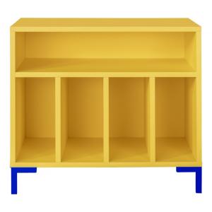 Estantería infantil en MDF amarillo