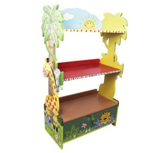 Estantería infantil mueble niños, 97cm, multicolor