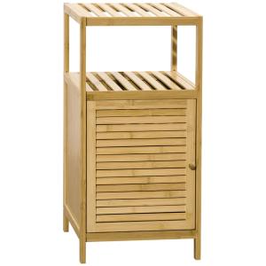 Estantería para baño 33x36.5x67 cm madera natural
