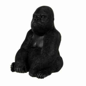 Estatua de gorila negro Alt.22