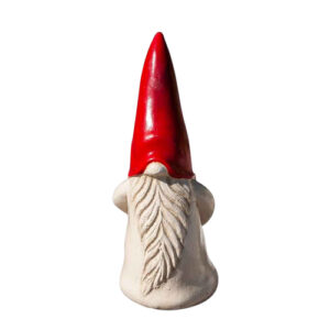 Estatua gnomo a color rojo 50cm