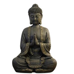 Estatua grande de meditación de Buda Zen - H37