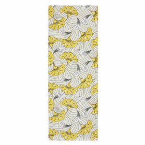 Esterilla y bolsa de yoga con estampado de flores beige, ne…