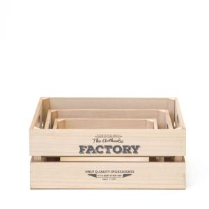 Factory set 3 cajas 17x28x15/32x23x12/27x18x10cm