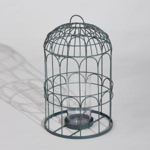 Farol de acero verde