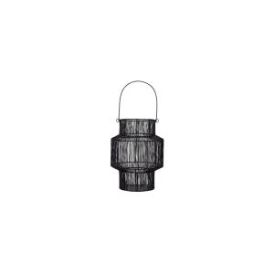 Farol de metal negro H37