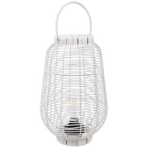 Farol portavelas de metal y plástico con luz a pilas d25x39…