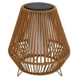 Farol solar Beige 27x27x H40cm