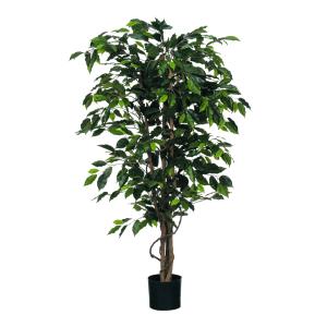 Ficus artificial verde en maceta alt. 150