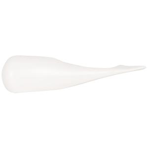 Figura de ballena de porcelana blanca Alt. 5