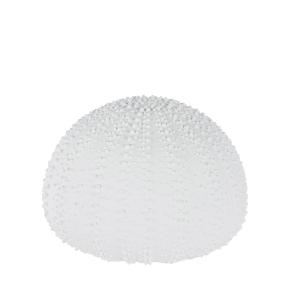 Figura de bola de coral de resina blanca Alt. 21