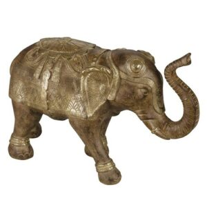 Figura de elefante marrón Alt. 23