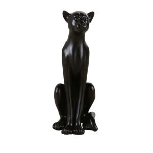 Figura de leona negra Alt. 74