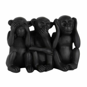 Figura de los 3 monos sabios Alt.10