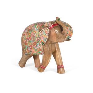 Figura decorativa en forma de elefante 65 cm alto