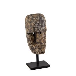 Figura decorativa  madera marrón alt. 55 cm