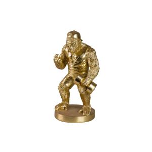 Figura dorado de resina 16x13x27cm
