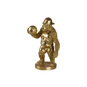 Figura dorado de resina 23x15x34cm