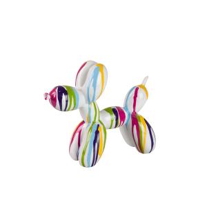 Figura multicolor de resina 20x8x17cm